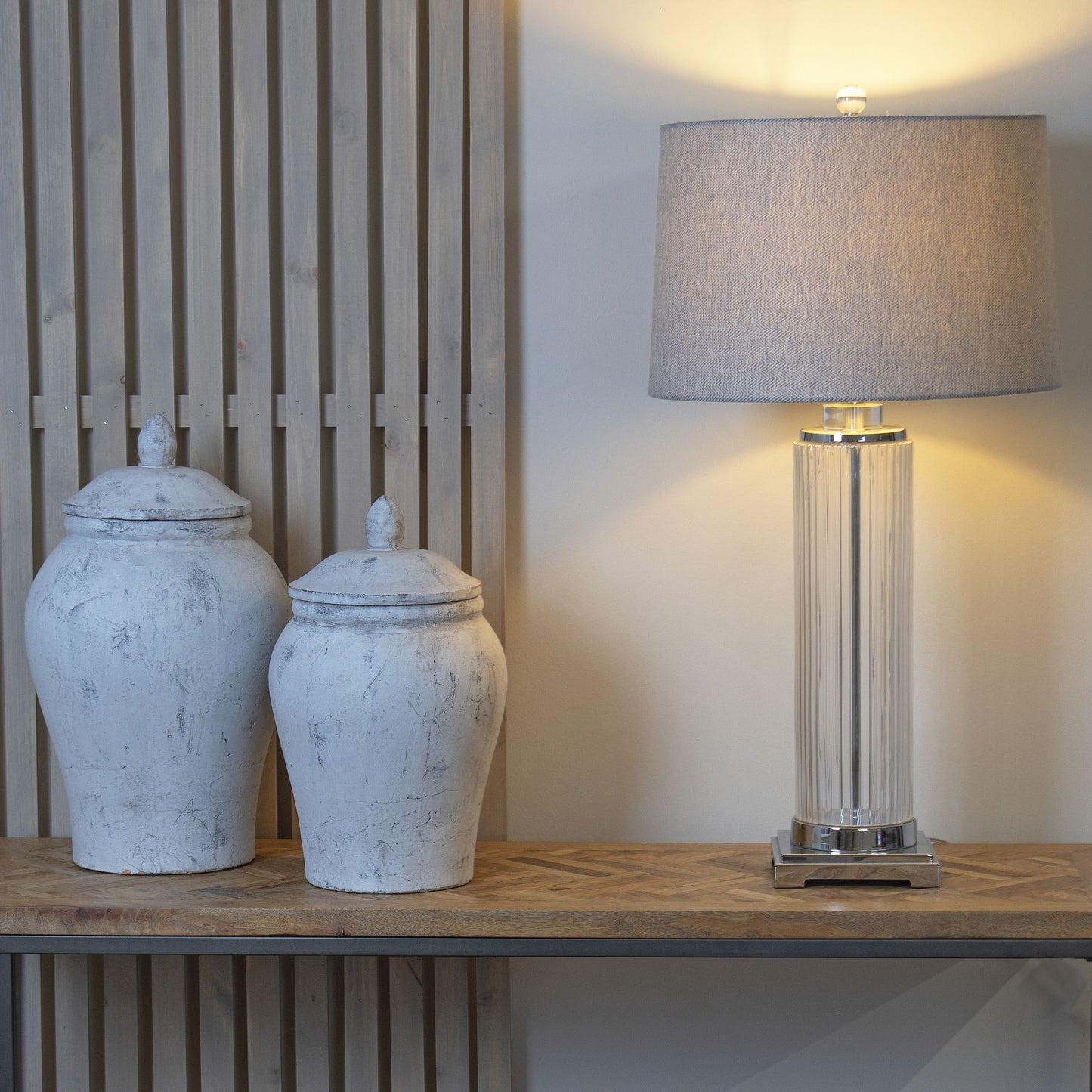 Stone Texture Ginger Jar | The Bloomville