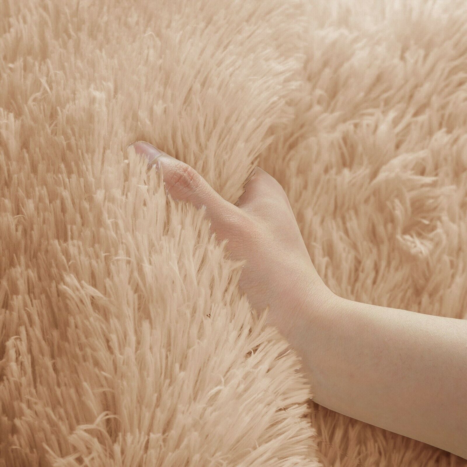 Plush Shaggy Anti-Slip Area Rug | The Grounding Cloud