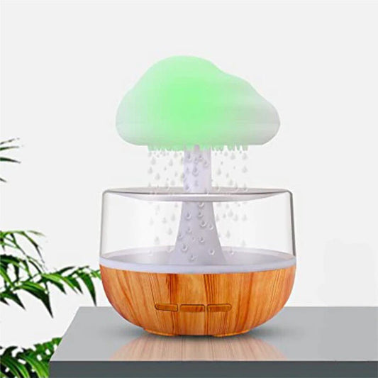 Mini Rain Cloud Air Humidifier Aroma Diffuser 7 Color Night Light | The Rainfall Mist