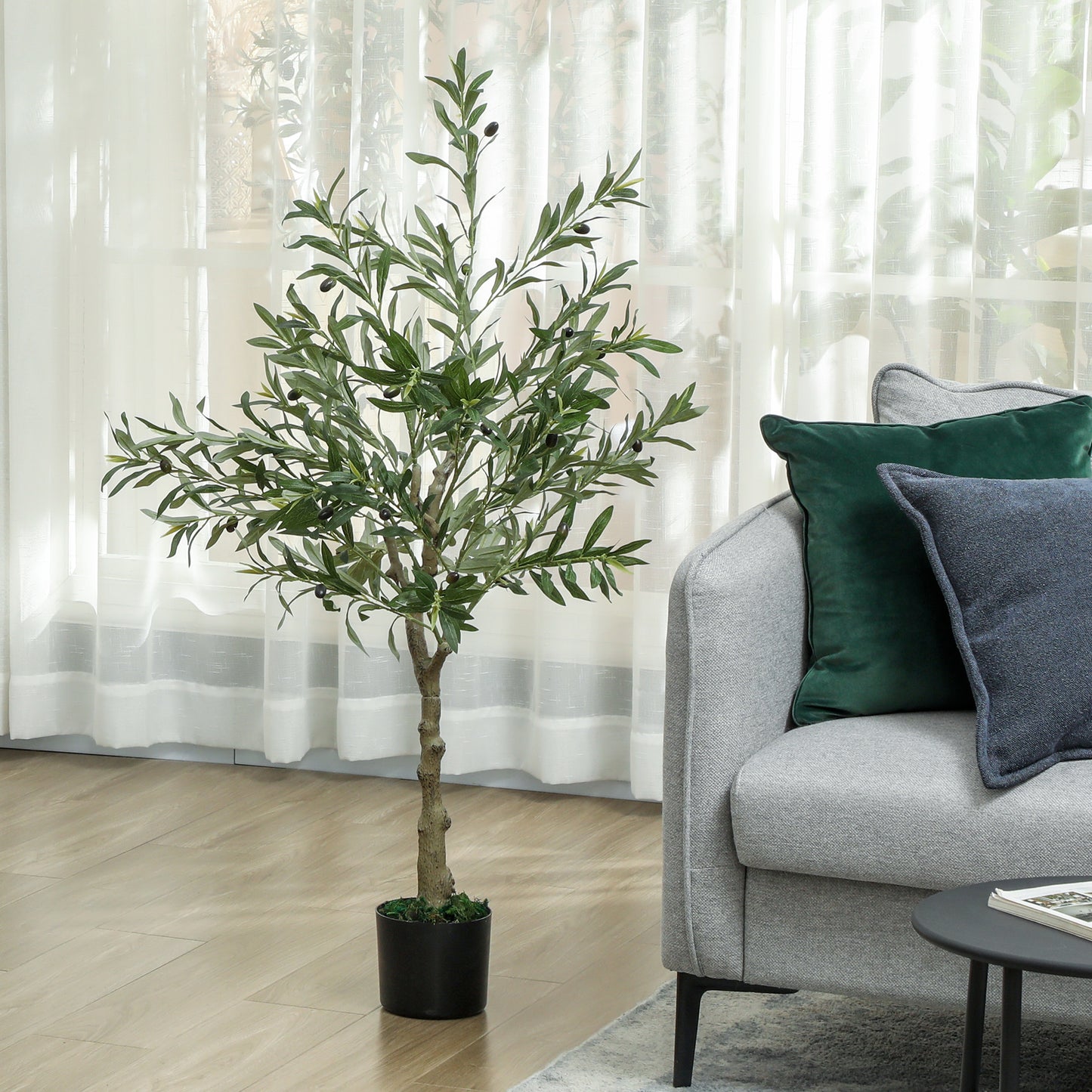 Decorative Silk Olive Tree 180cm Artificial Plant | The Veranda Tall