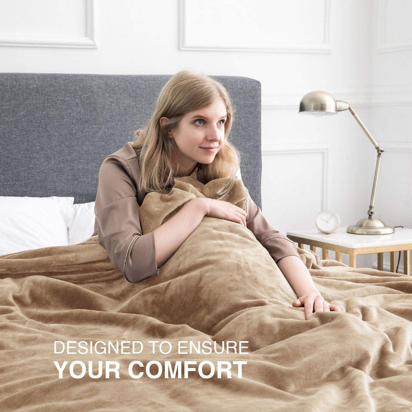 Large Faux Fur Fleece Throw Double & King | The Velvet Cloud