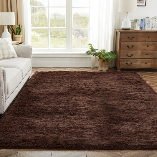 Plush Shaggy Anti-Slip Area Rug | The Grounding Cloud