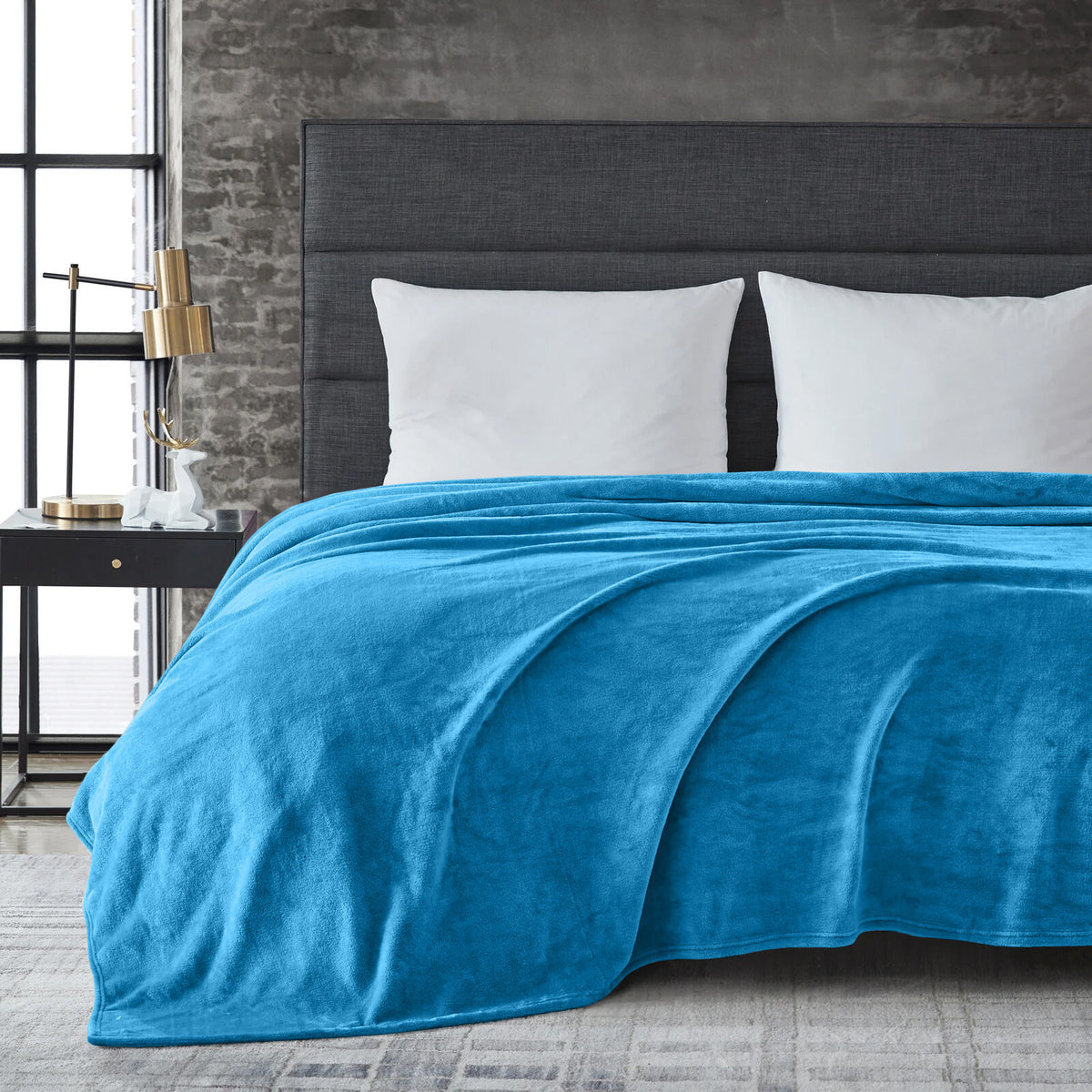 Large Faux Fur Fleece Throw Double & King | The Velvet Cloud
