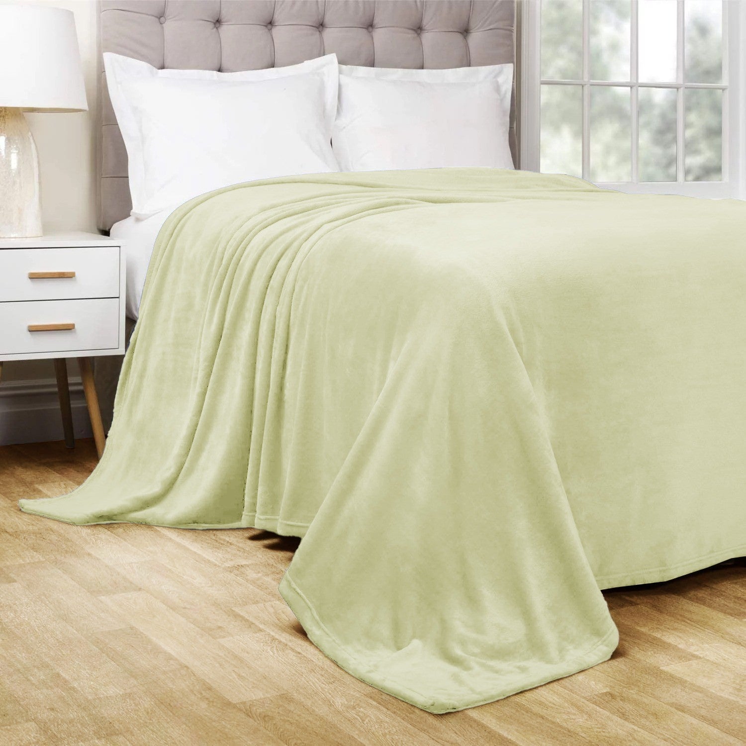 Reversible Faux Mink Fleece Throw Blanket | The Velvet Cloud