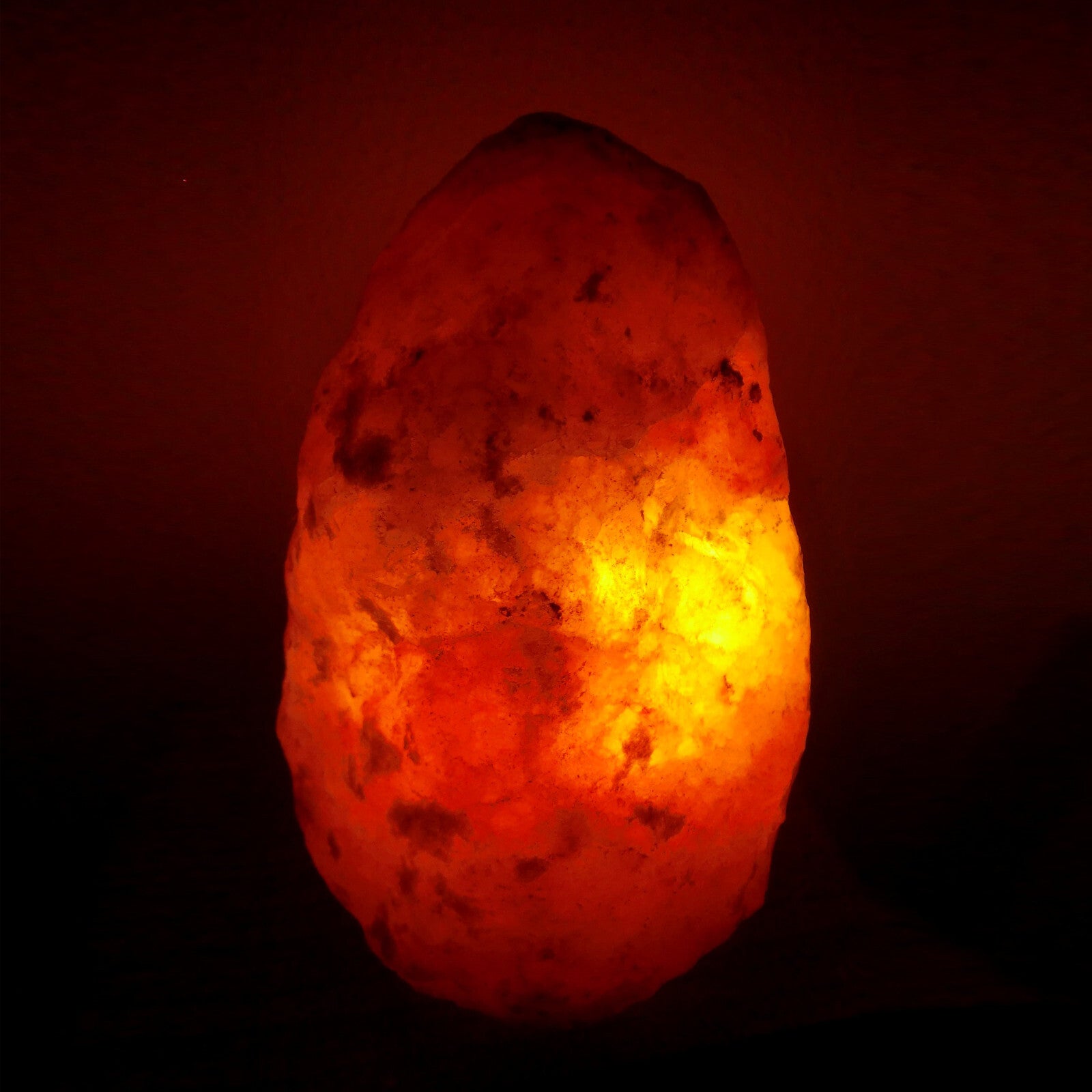Natural Himalayan Crystal Rock Salt Lamp (1-2kg) | The Amber Hearth