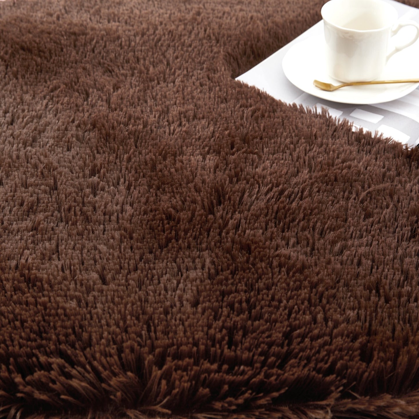 Plush Shaggy Anti-Slip Area Rug | The Grounding Cloud