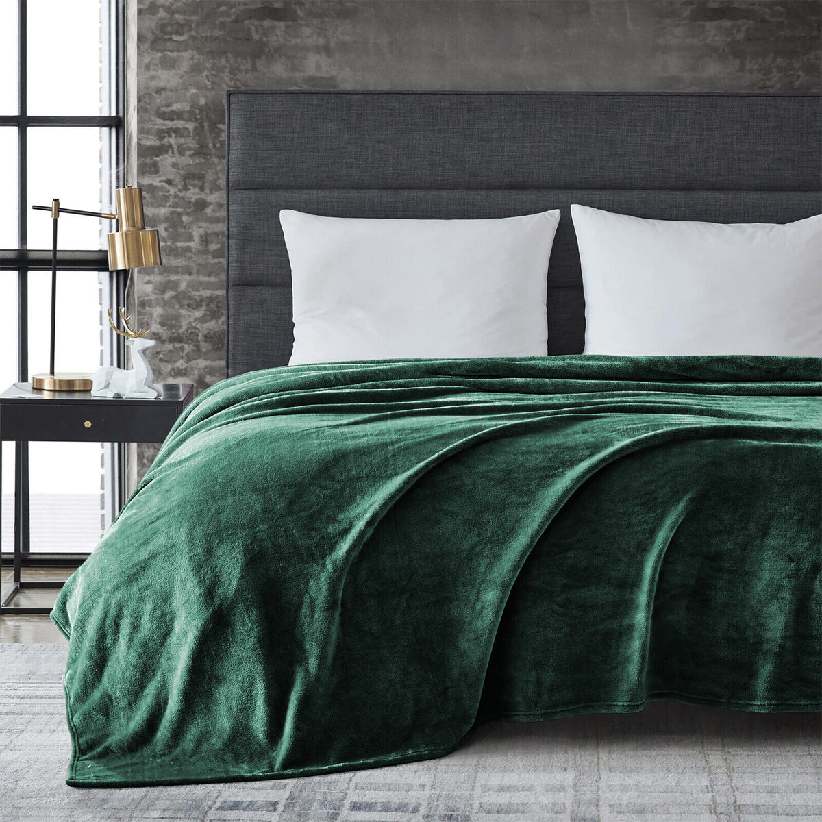 Large Faux Fur Fleece Throw Double & King | The Velvet Cloud