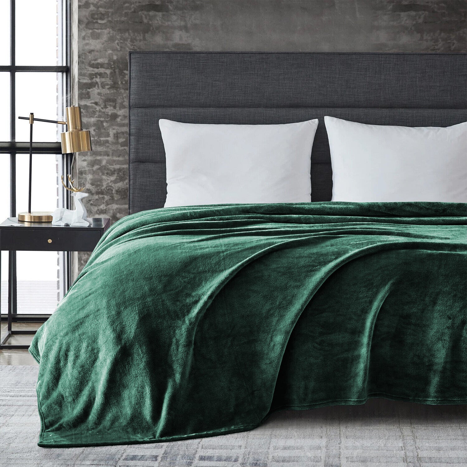 Large Faux Fur Fleece Throw Double & King | The Velvet Cloud