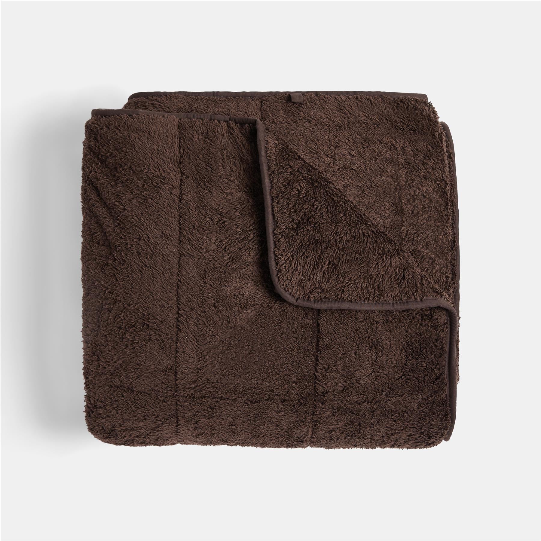 Teddy Fleece Sensory Sleep Therapy Anxiety Throw  | The Weighted Blanket