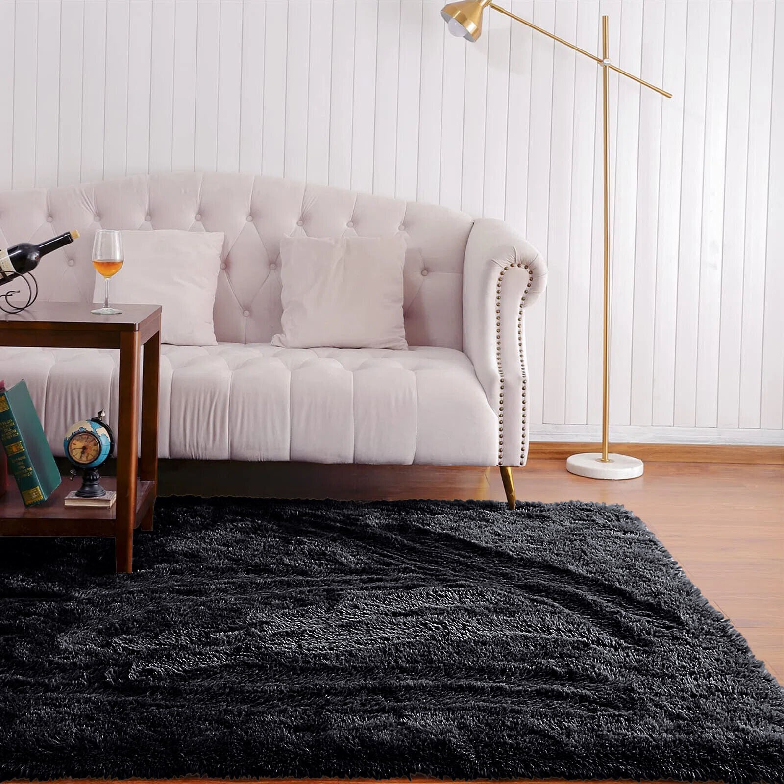 Plush Shaggy Anti-Slip Area Rug | The Grounding Cloud