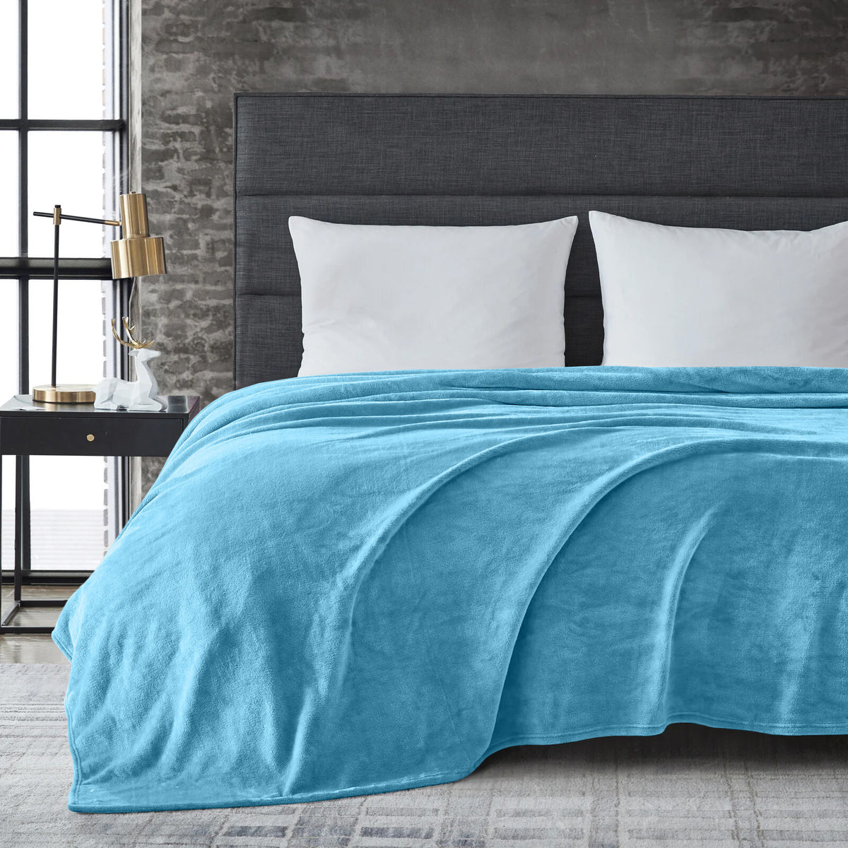 Large Faux Fur Fleece Throw Double & King | The Velvet Cloud