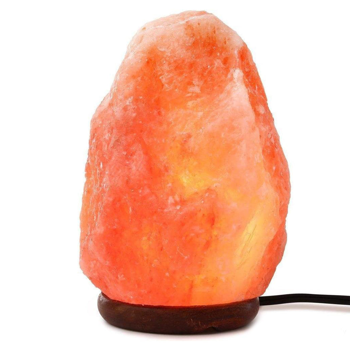 Natural Himalayan Crystal Rock Salt Lamp (1-2kg) | The Amber Hearth