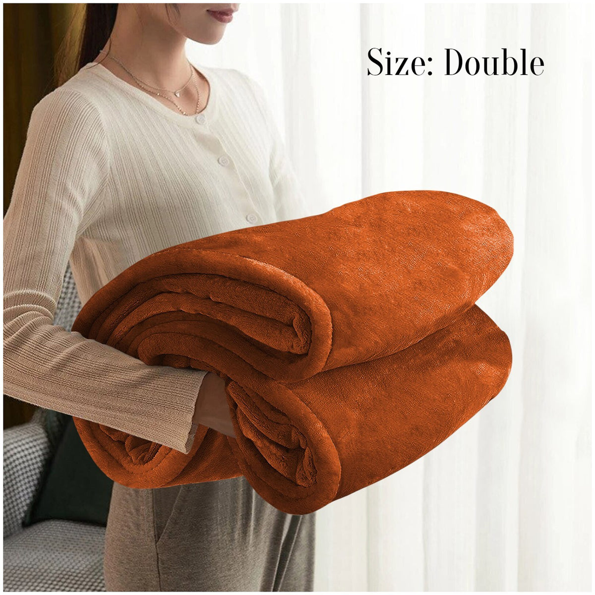 Large Faux Fur Fleece Throw Double & King | The Velvet Cloud