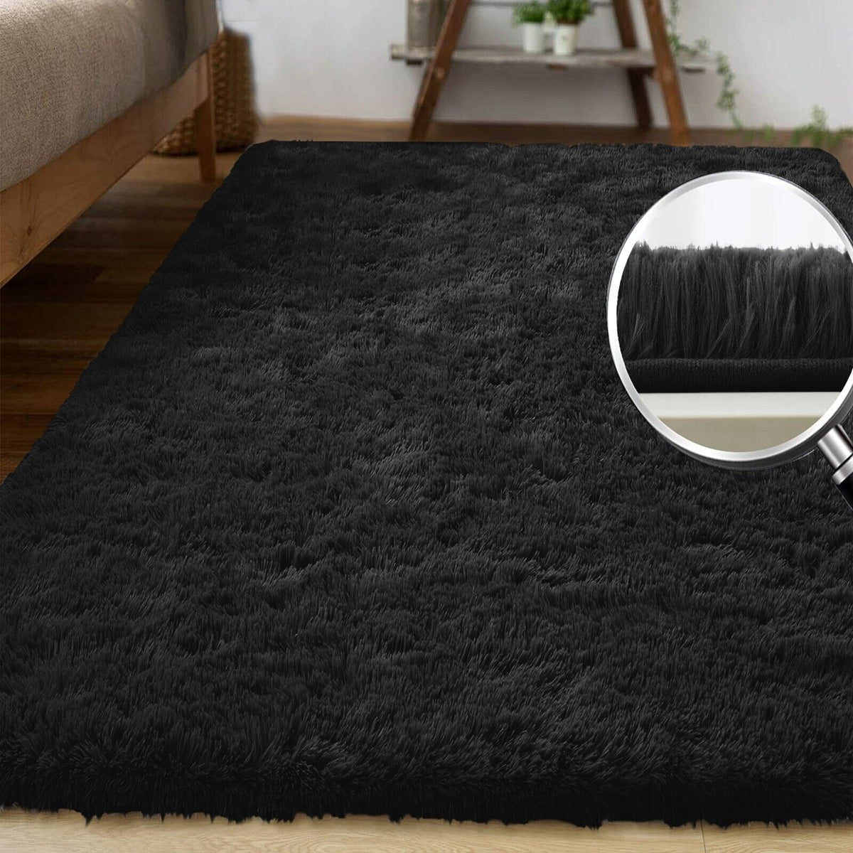 Plush Shaggy Anti-Slip Area Rug | The Grounding Cloud