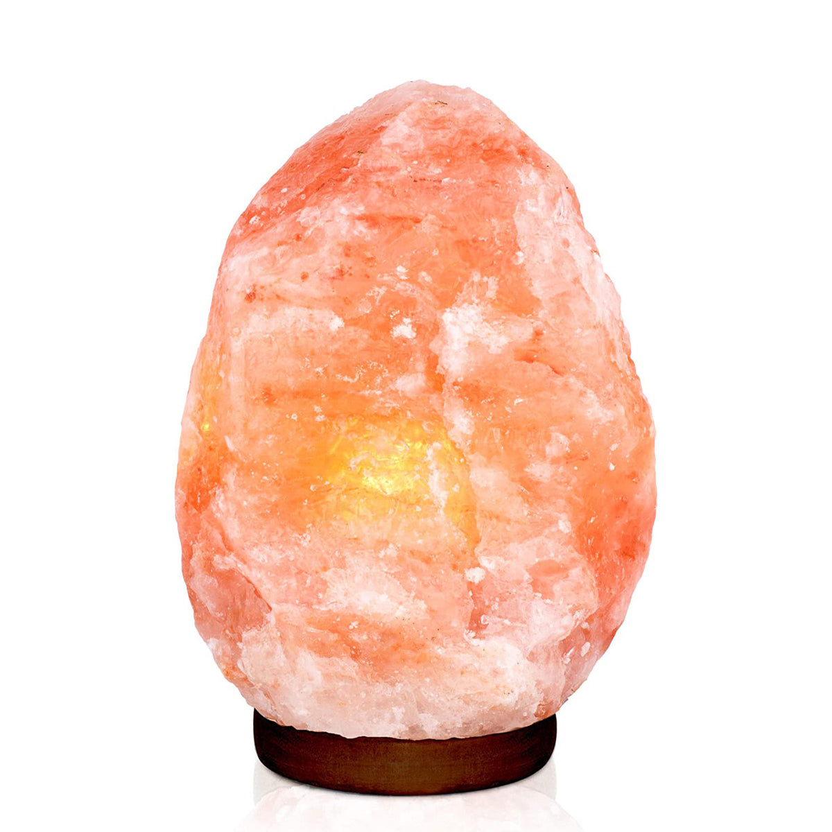 Natural Himalayan Crystal Rock Salt Lamp (1-2kg) | The Amber Hearth