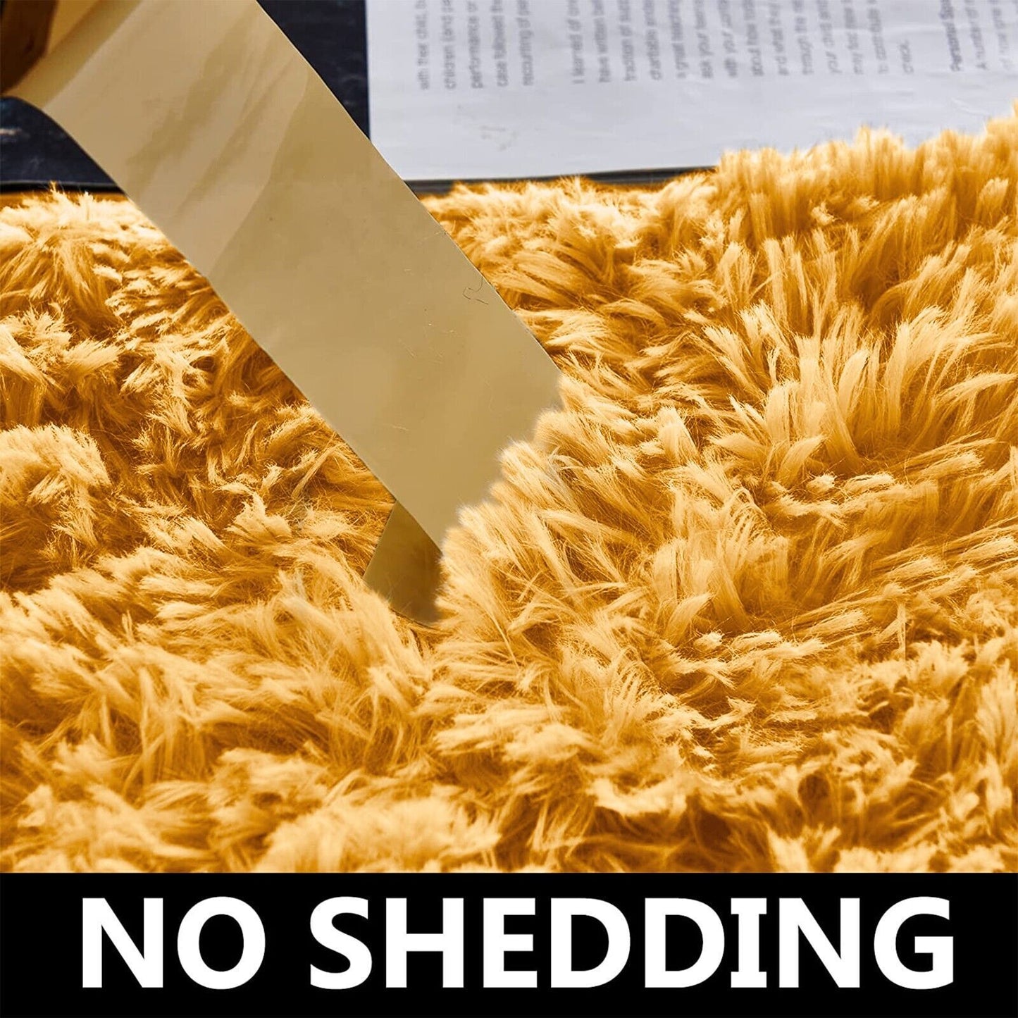 Plush Shaggy Anti-Slip Area Rug | The Grounding Cloud