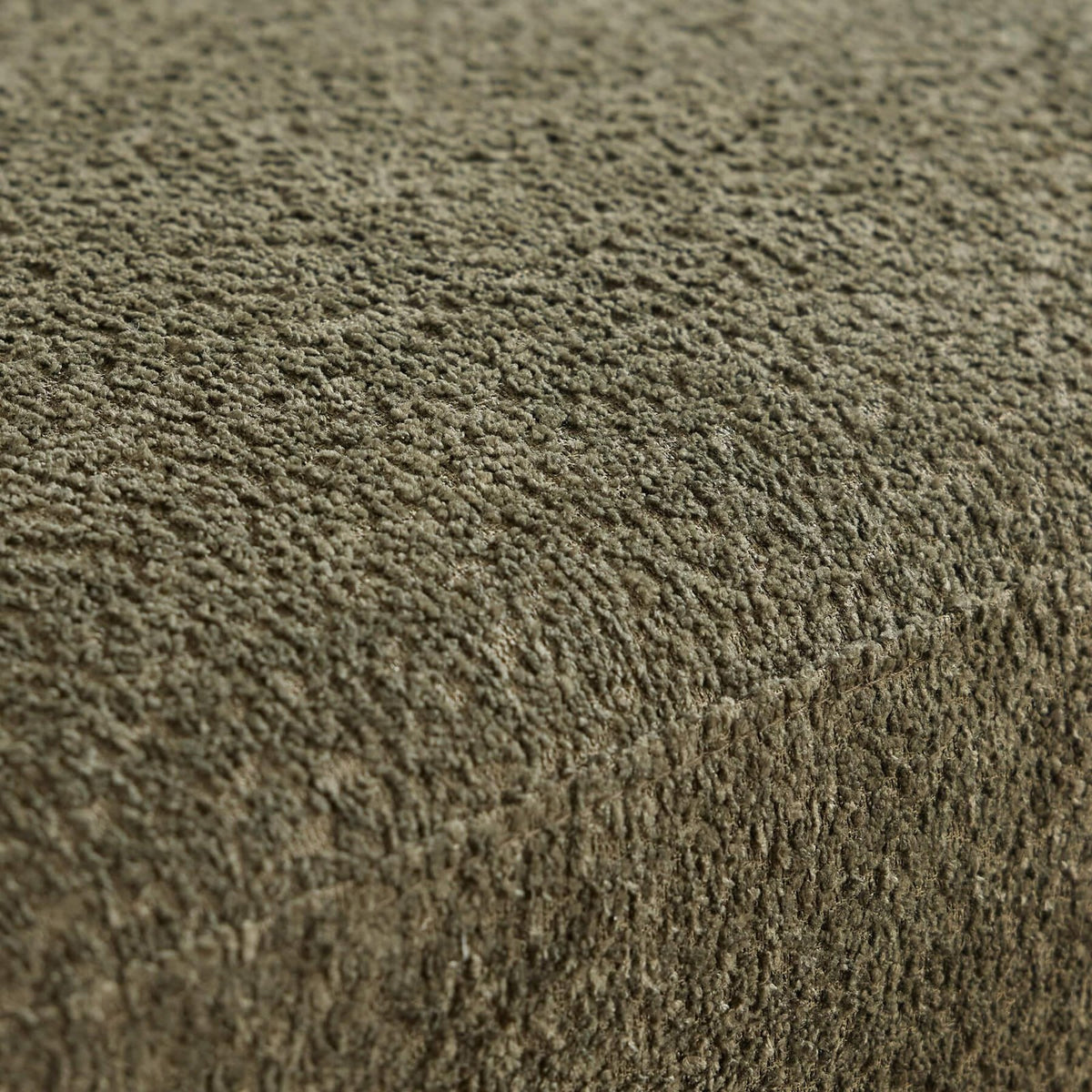 Boucle Accent Chair with Black Metal Legs | The Olive Curve