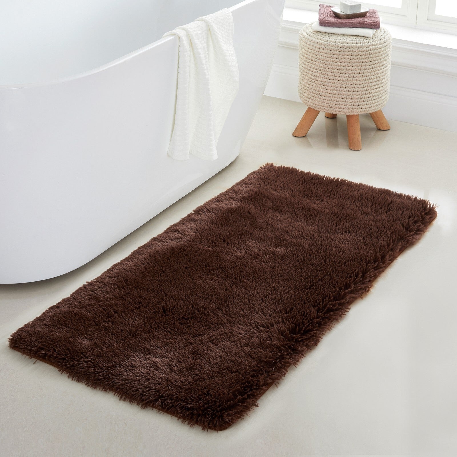 Plush Shaggy Anti-Slip Area Rug | The Grounding Cloud