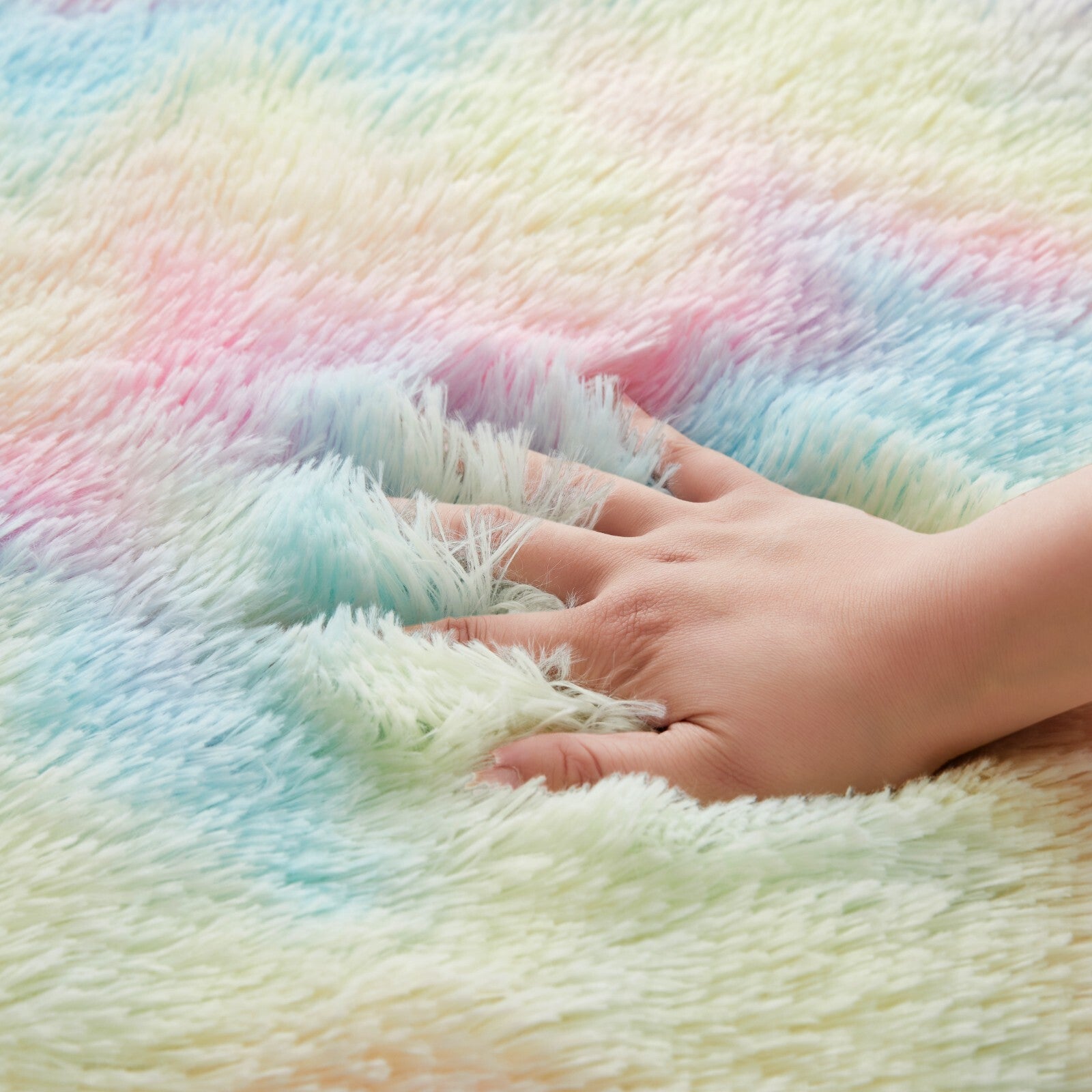Plush Shaggy Anti-Slip Area Rug | The Grounding Cloud