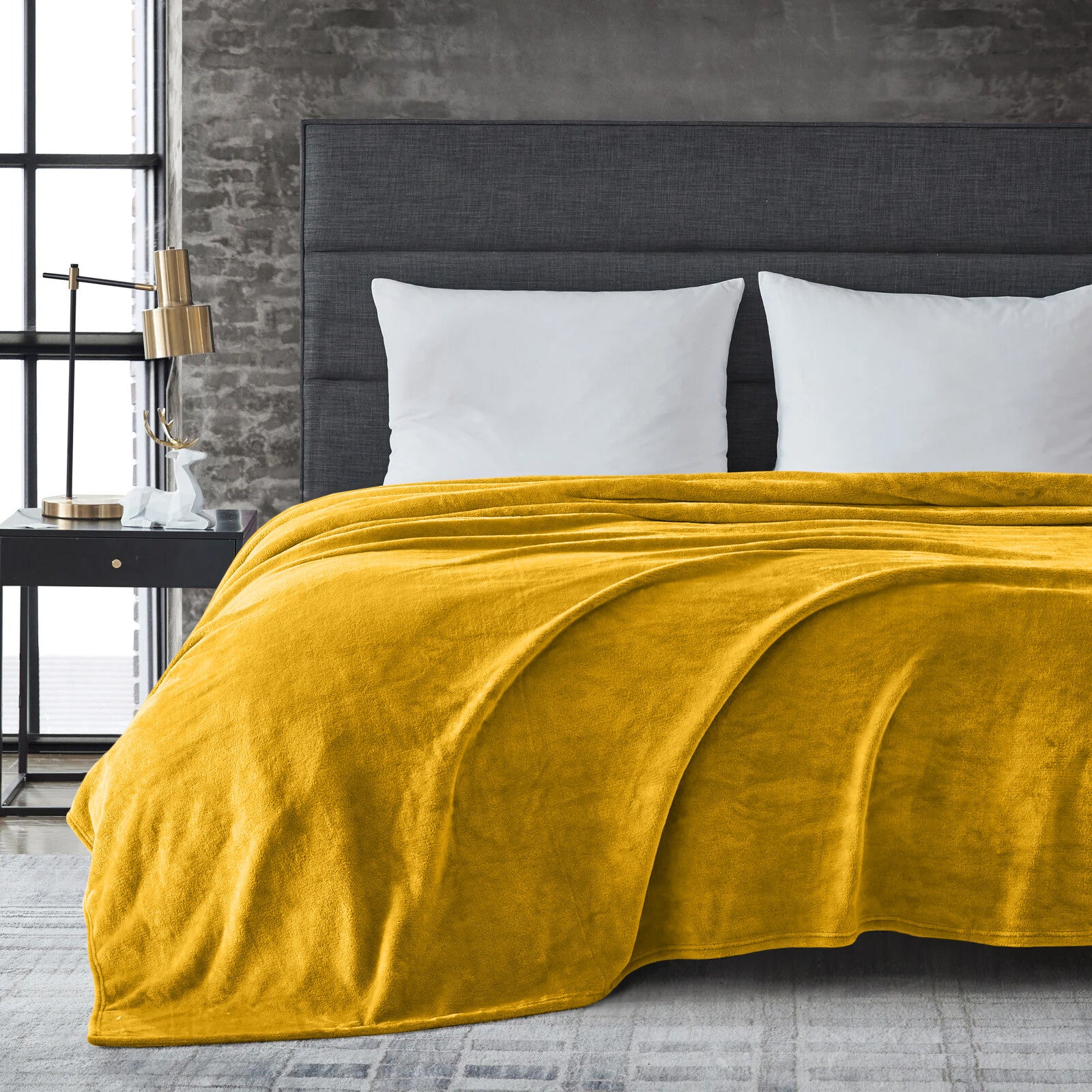 Large Faux Fur Fleece Throw Double & King | The Velvet Cloud
