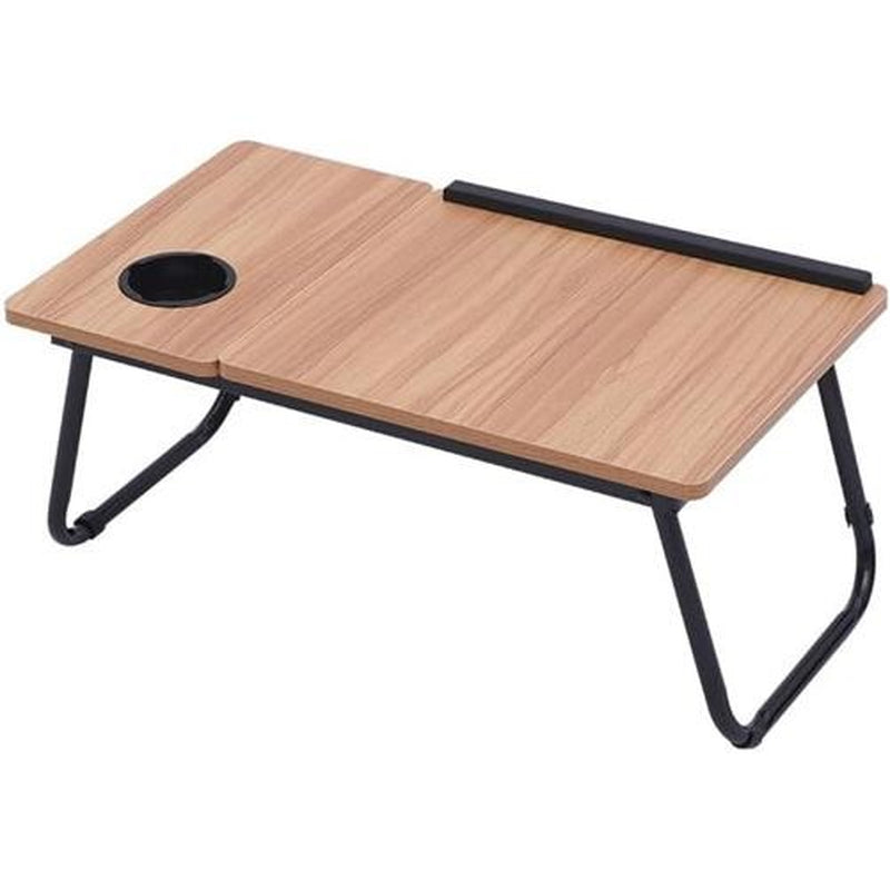 Foldable Laptop Bed Tray with Cup Holder | The Nomad Perch
