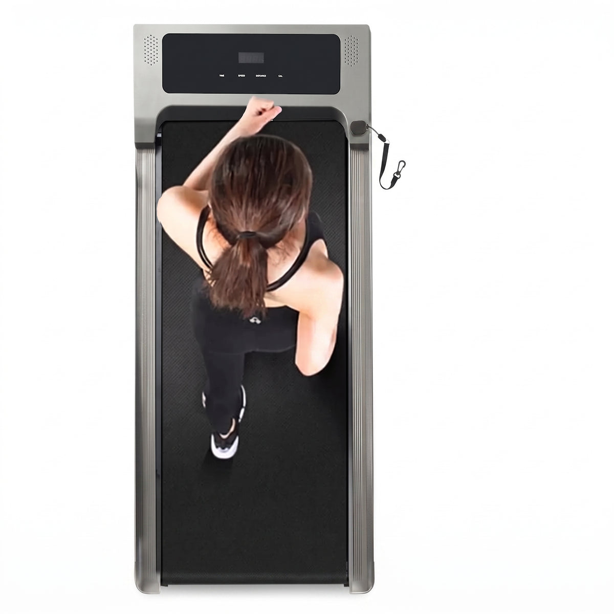 Under-Desk Walking Pad Treadmill with Incline | The Stride Deskpad