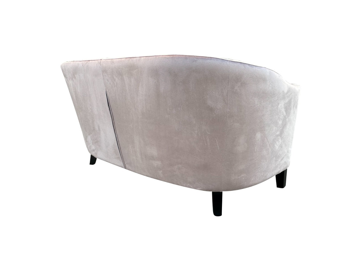 Pink Velvet Tub Chair 2-Seater | The Blush Silhouette