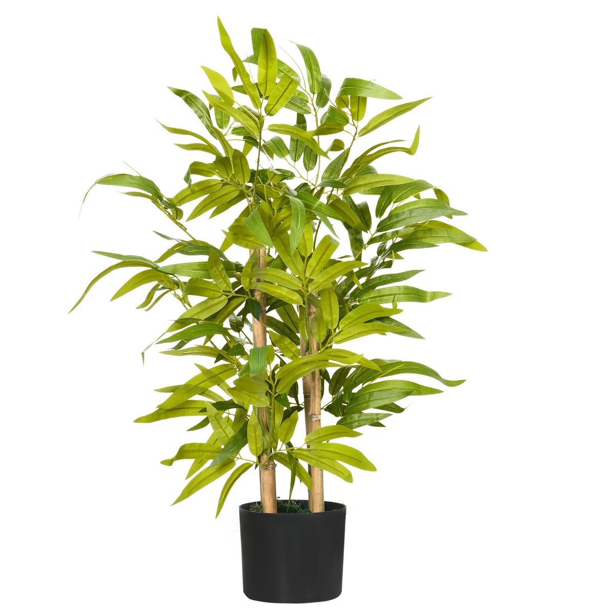 Tabletop Artificial Potted Bamboo Plant | The Zen Stalk