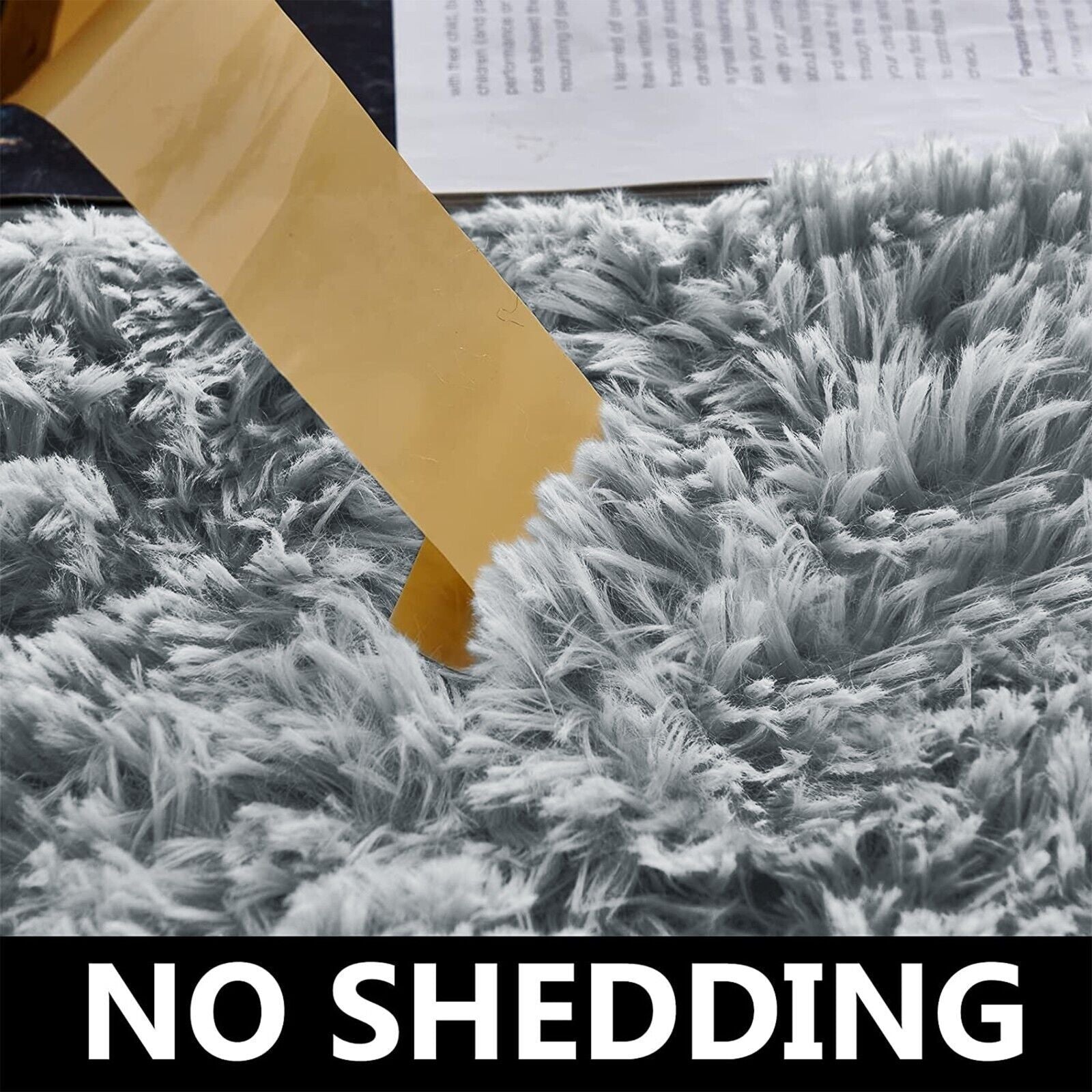 Plush Shaggy Anti-Slip Area Rug | The Grounding Cloud