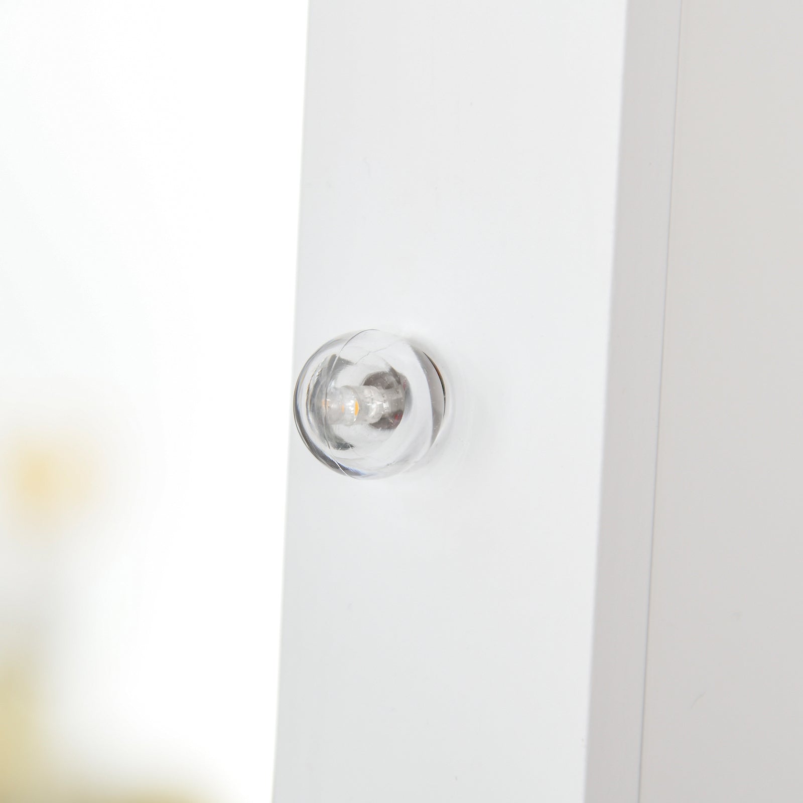 LED Mirrored Jewelry Armoire | The Lumina Vault