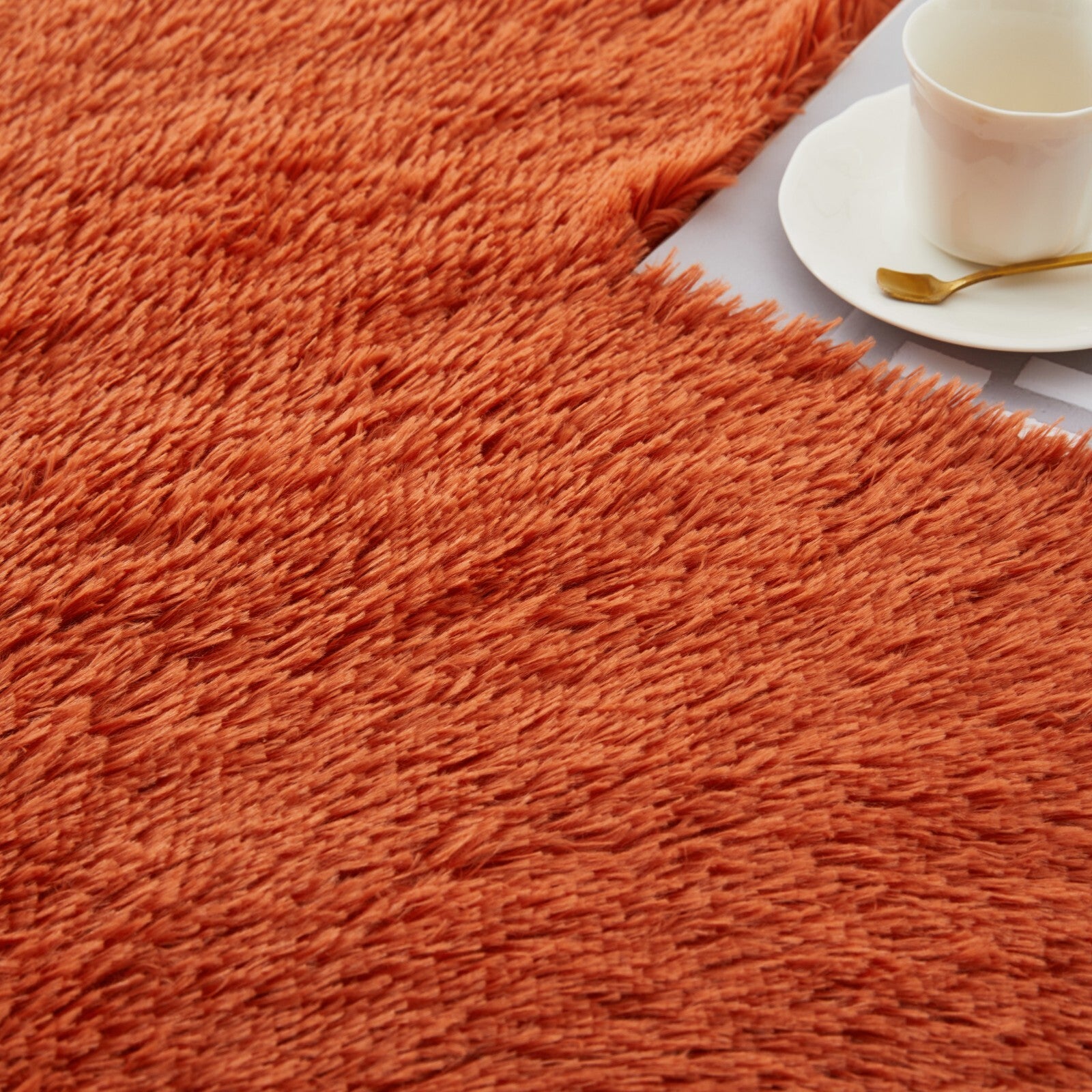 Plush Shaggy Anti-Slip Area Rug | The Grounding Cloud