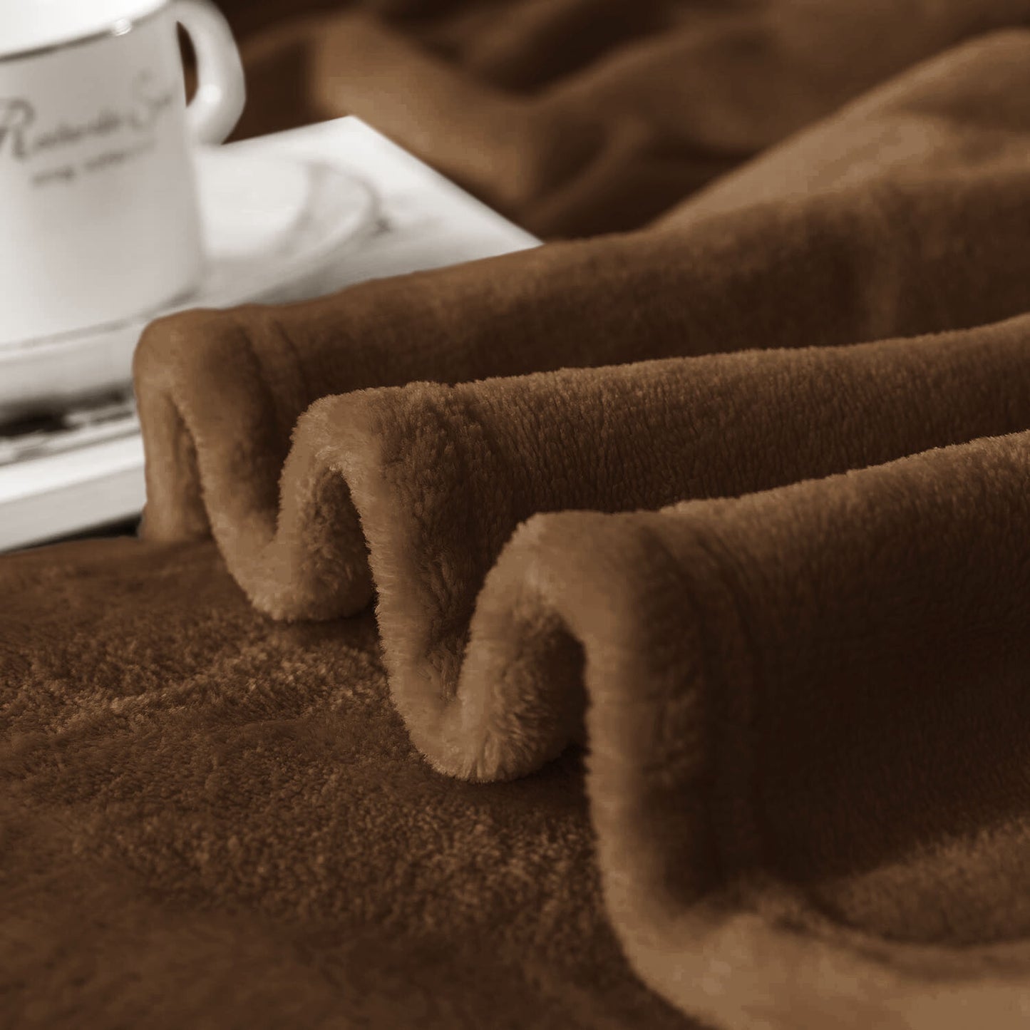 Large Faux Fur Fleece Throw Double & King | The Velvet Cloud
