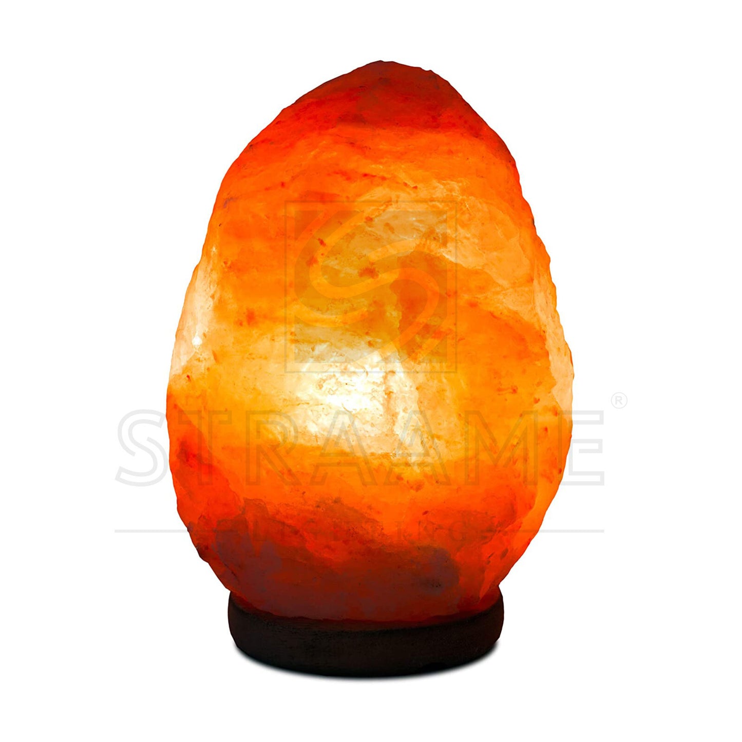 Natural Himalayan Crystal Rock Salt Lamp (1-2kg) | The Amber Hearth