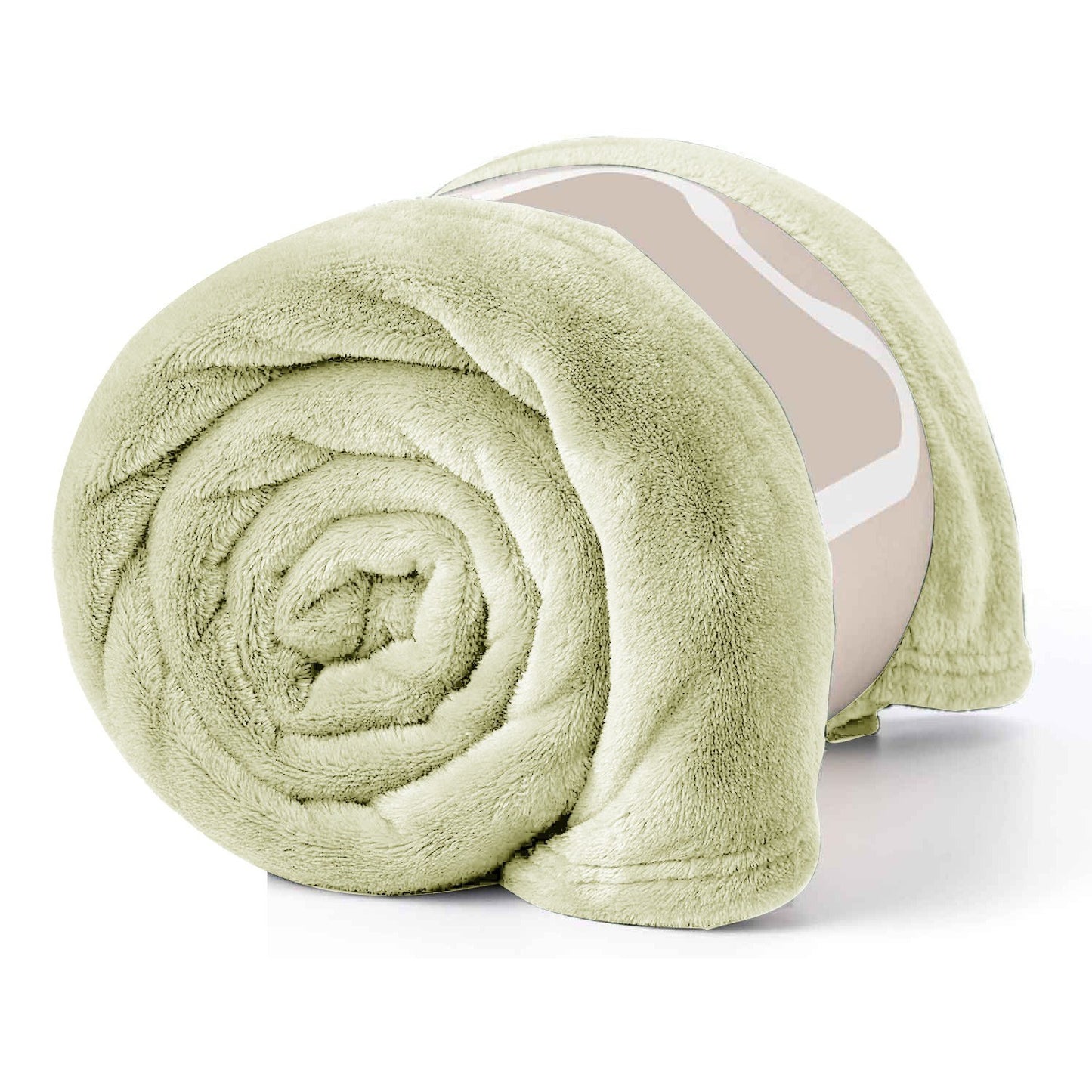Reversible Faux Mink Fleece Throw Blanket | The Velvet Cloud