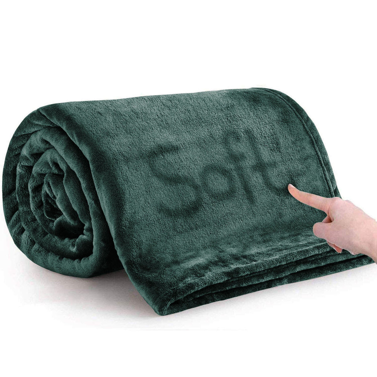 Large Faux Fur Fleece Throw Double & King | The Velvet Cloud