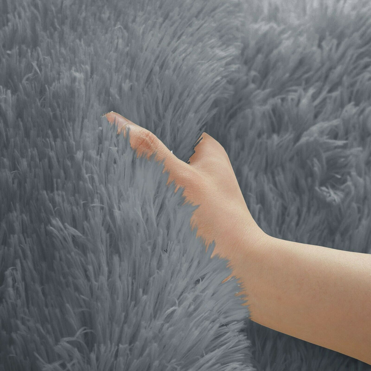 Plush Shaggy Anti-Slip Area Rug | The Grounding Cloud