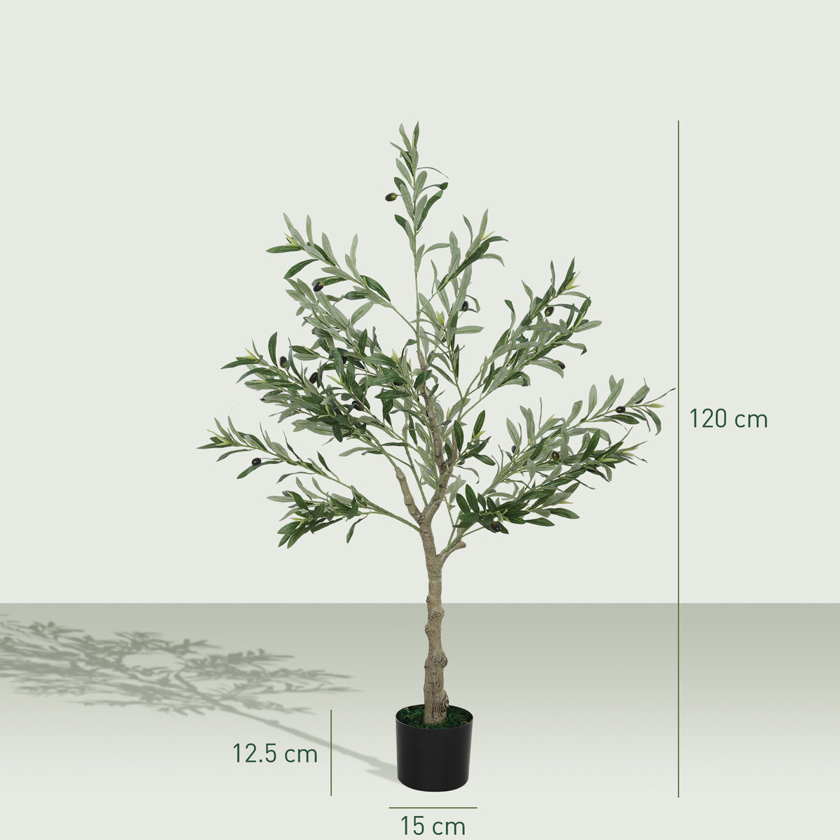 Decorative Silk Olive Tree 180cm Artificial Plant | The Veranda Tall