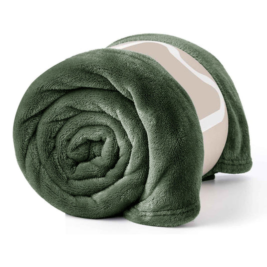 Reversible Faux Mink Fleece Throw Blanket | The Velvet Cloud