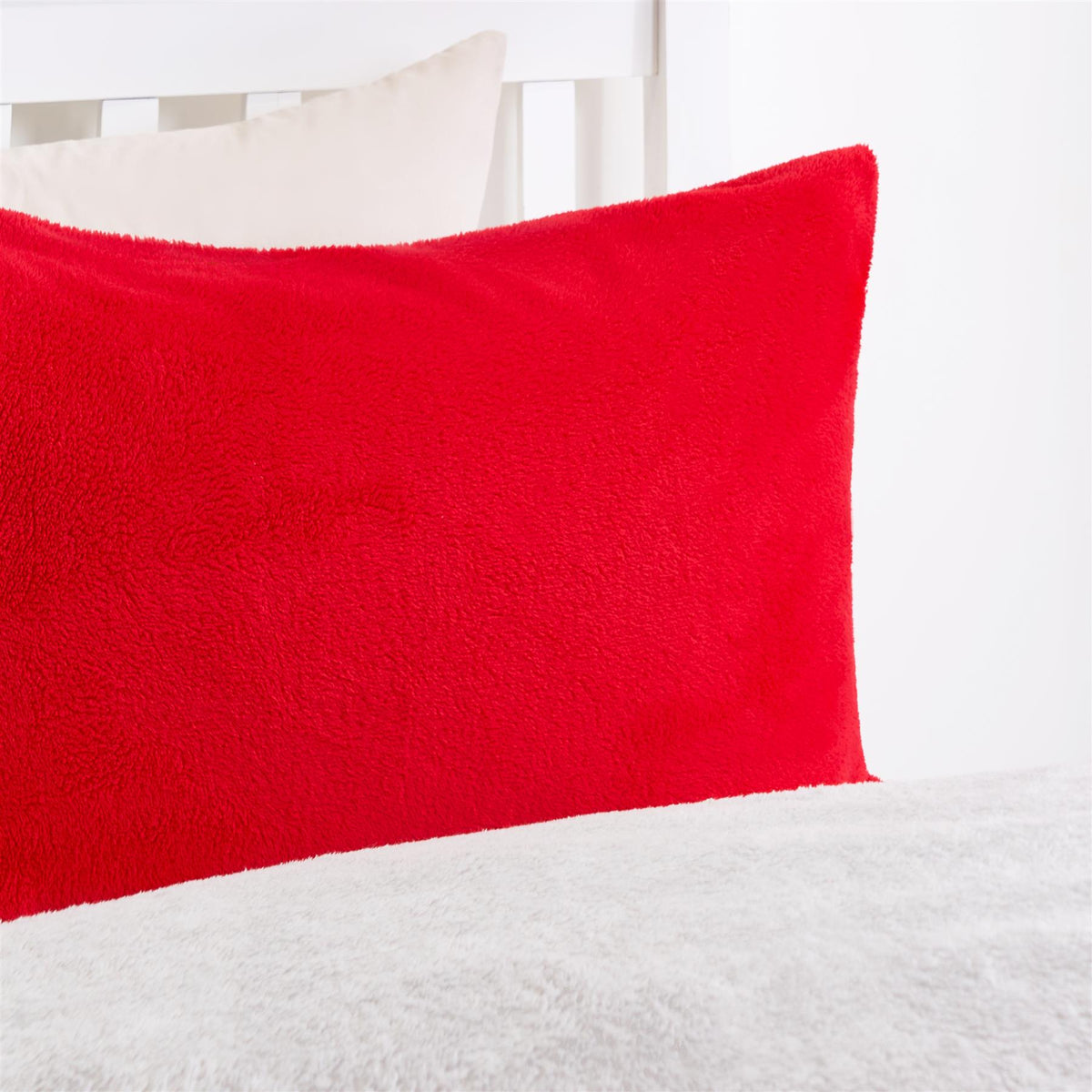 Reversible Teddy Fleece Duvet Cover with Pillowcase Bedding Set | The Bed Burrito 
