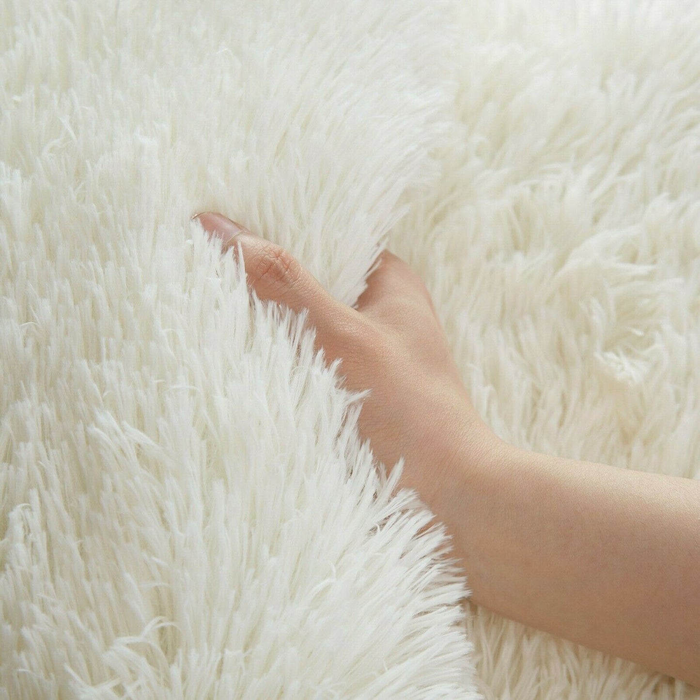 Plush Shaggy Anti-Slip Area Rug | The Grounding Cloud