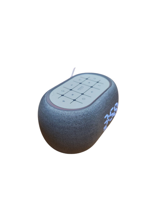 White Noise Bedside Alarm Clock Night Light Bluetooth Speaker | The Rhythm Glow