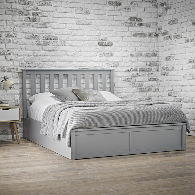 Oxford Kingsize Bed Frame Grey