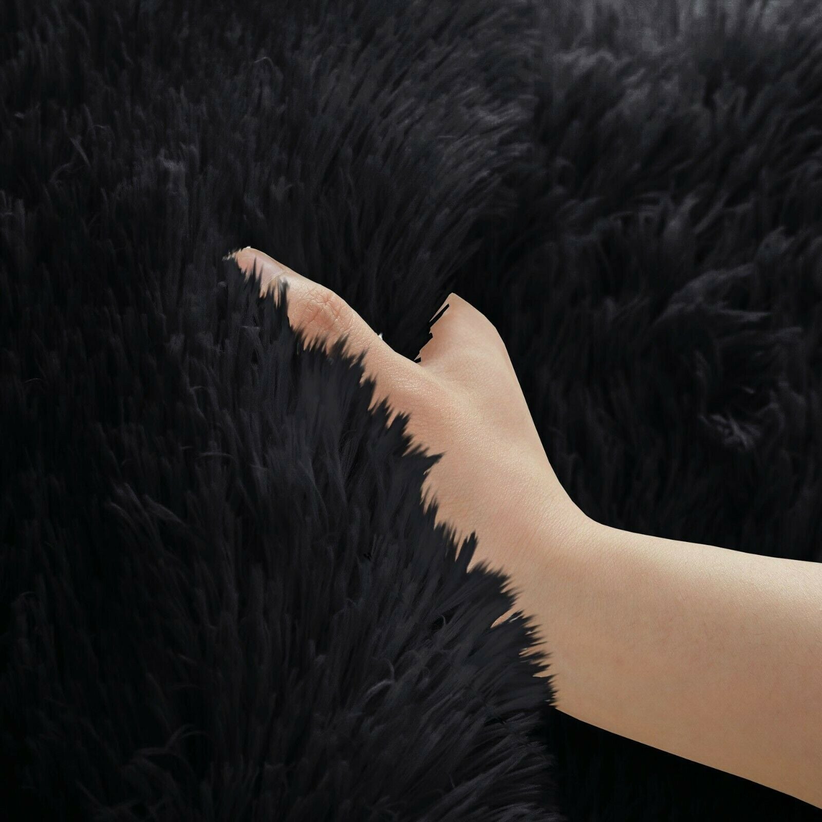 Plush Shaggy Anti-Slip Area Rug | The Grounding Cloud