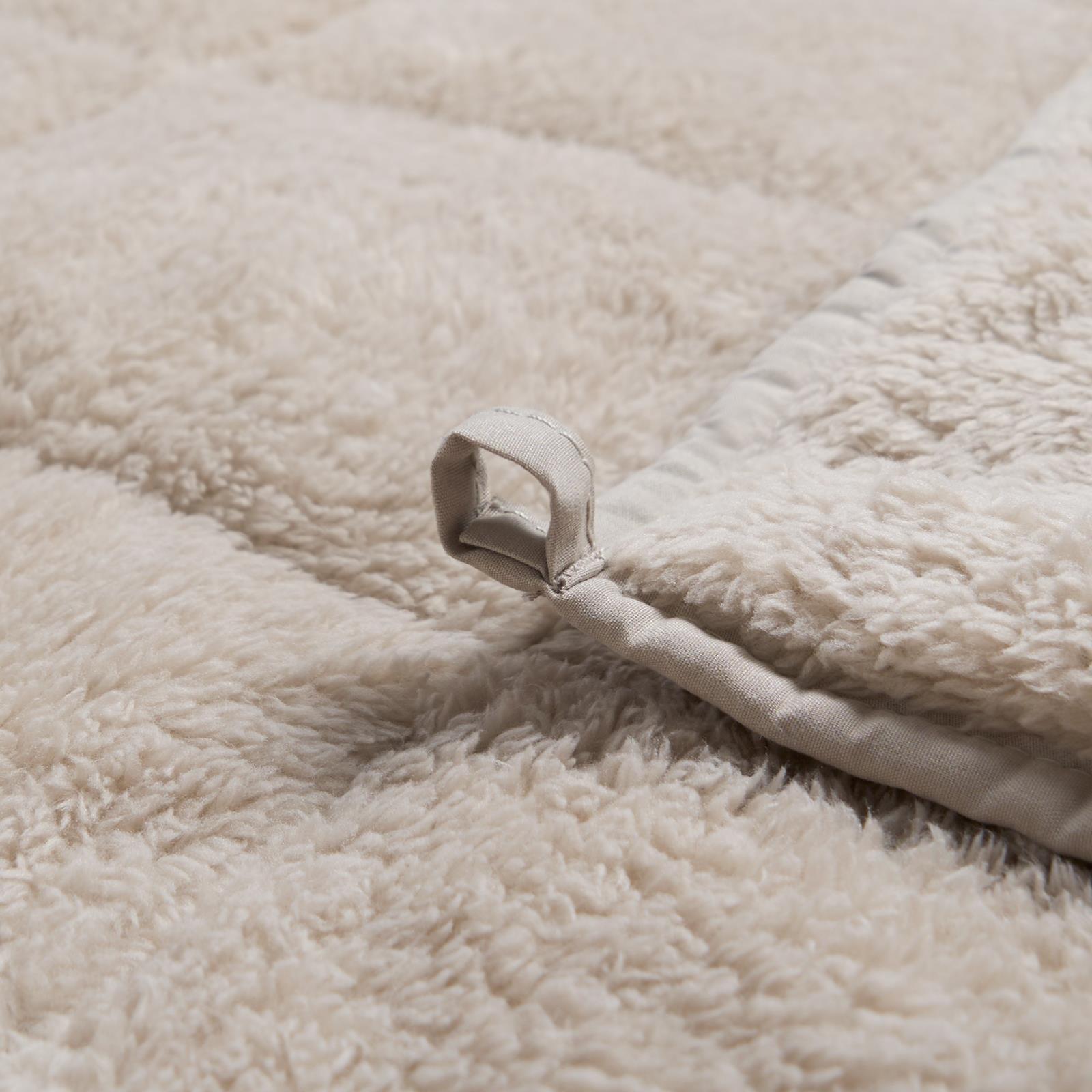 Teddy Fleece Sensory Sleep Therapy Anxiety Throw  | The Weighted Blanket