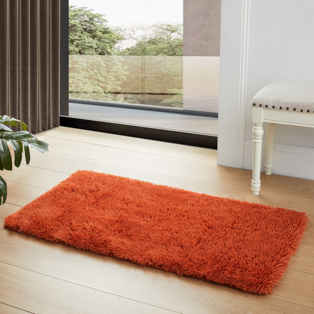 Plush Shaggy Anti-Slip Area Rug | The Grounding Cloud