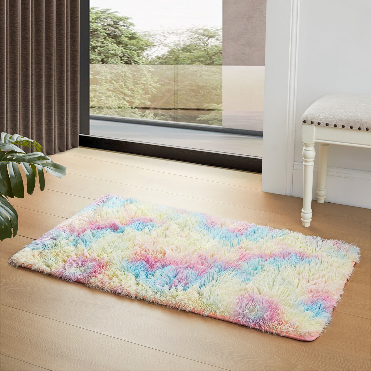 Plush Shaggy Anti-Slip Area Rug | The Grounding Cloud