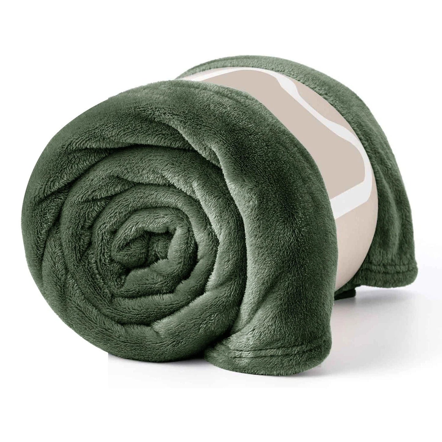 Reversible Faux Mink Fleece Throw Blanket | The Velvet Cloud