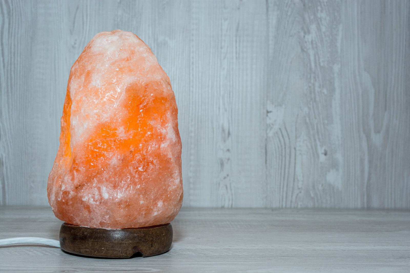 Natural Himalayan Crystal Rock Salt Lamp (1-2kg) | The Amber Hearth