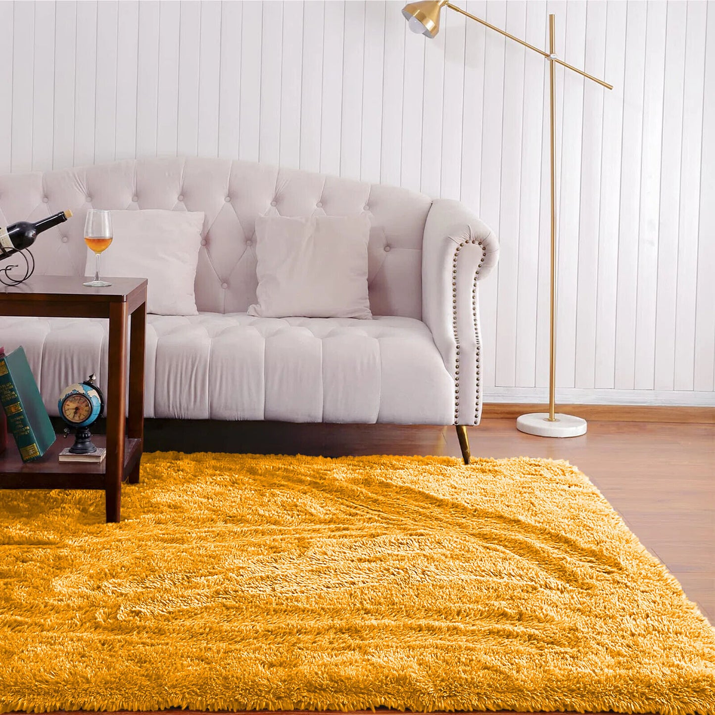 Plush Shaggy Anti-Slip Area Rug | The Grounding Cloud