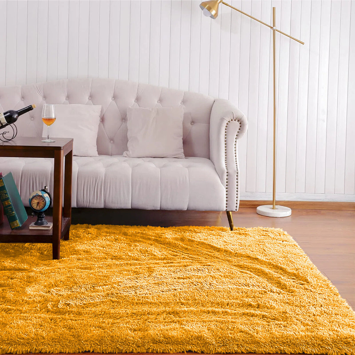 Plush Shaggy Anti-Slip Area Rug | The Grounding Cloud